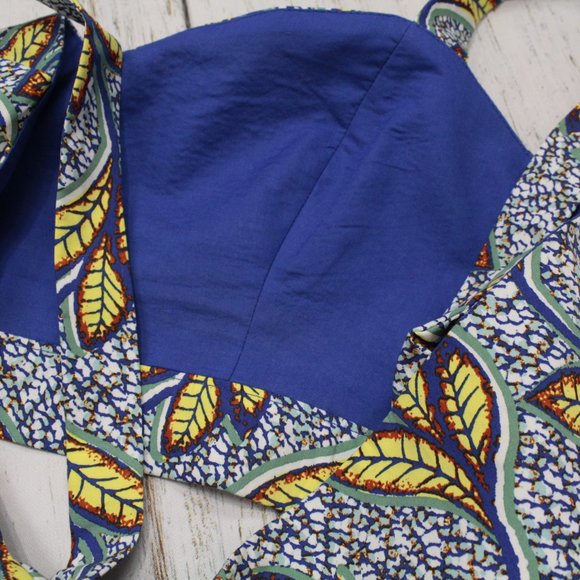 Zara Bustier Leaves Crop Top L - Picture 8 of 10